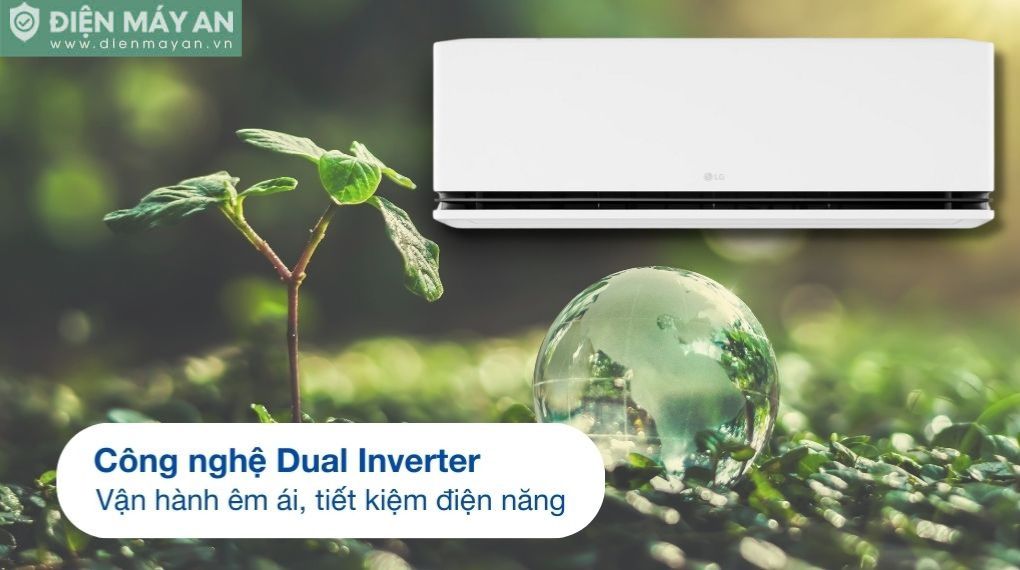 Điều hòa LG Inverter 9000 BTU 2 chiều IDH09M1